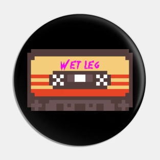 Wet Leg 8bit Cassette Tape Pin