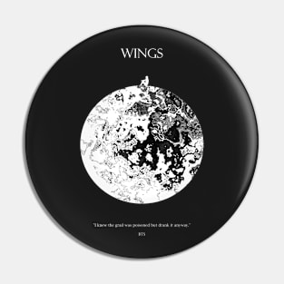 WINGS Moon Light Pin