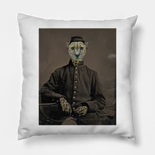 Cheetah Soldier Pillow