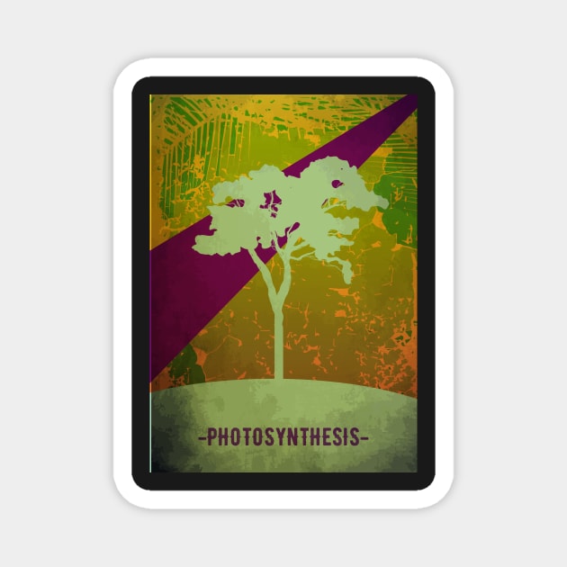 Photosynthesis - Board Games Design - Movie Poster Style - Board Game Art Magnet by MeepleDesign