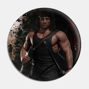 Rambo from Mortal Kombat 11 Art Print - 77211308 Pin