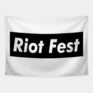 Riot Fest Meat Brown Tapestry