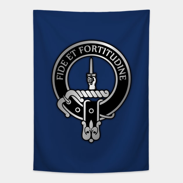 Clan Shaw Crest Tapestry by Taylor'd Designs