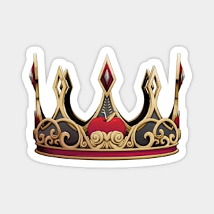 Royal Apple Crown Magnet