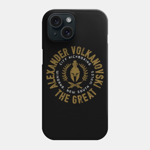 Alexander The Great Volkanovski Phone Case by huckblade