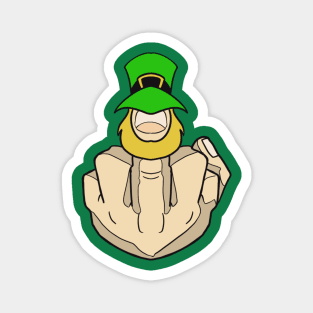Leprechaun Bird Magnet