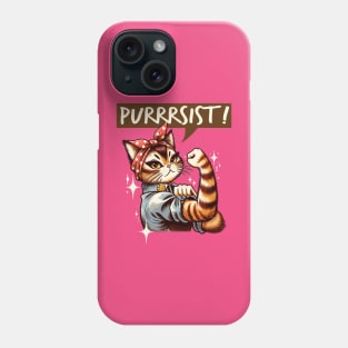 Purrrsist! Phone Case