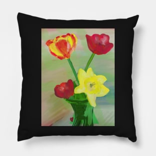 Bouquet For Mom Pillow