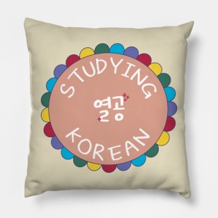 Studying Korean for Korean Language Learners (열공) Pillow