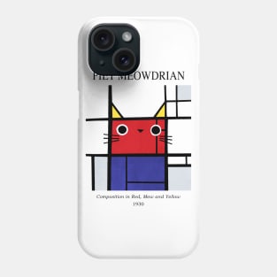 Meowdrian Phone Case