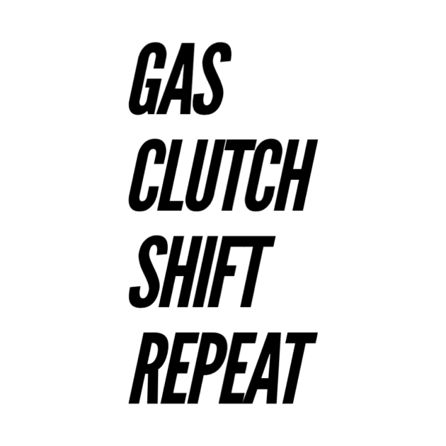 Stick shift Gas clutch shift repeat by Sloop