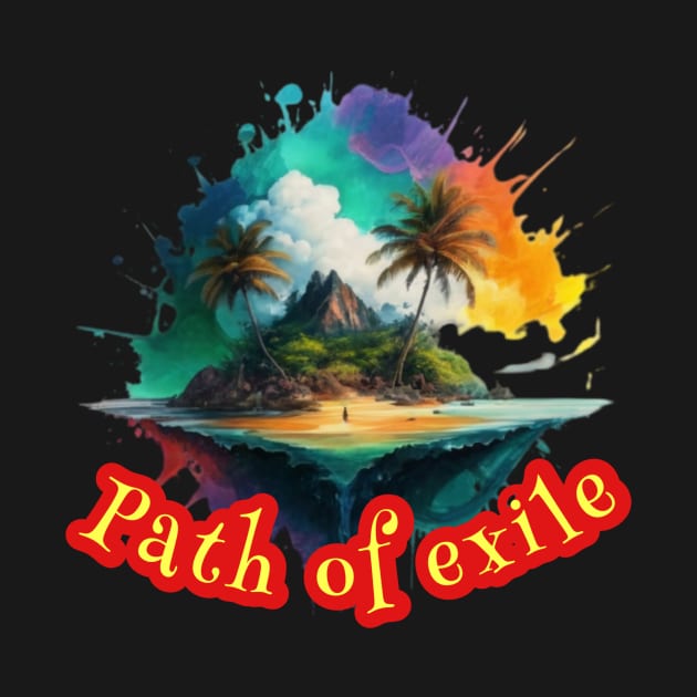 Path of exile by Avocado design for print on demand