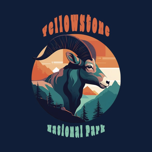 Yellowstone National Park by GreenMary Design