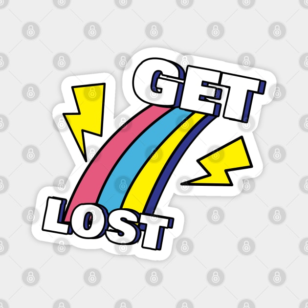 Get lost Magnet by Sourdigitals