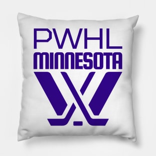 PWHL Minnesota Logo Pillow