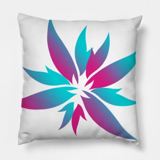 Neon Flower Pillow