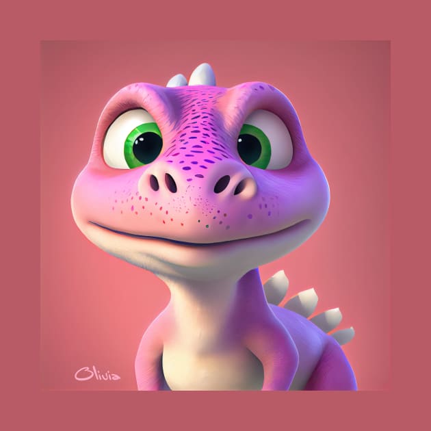 Baby Dinosaur Dino Bambino - Olivia by KOTOdesign