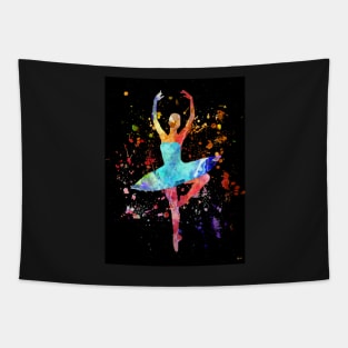 Ballerina Blacky Black Tapestry