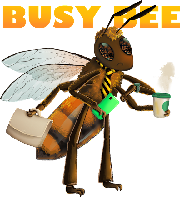 Busy bee Kids T-Shirt by Redilion