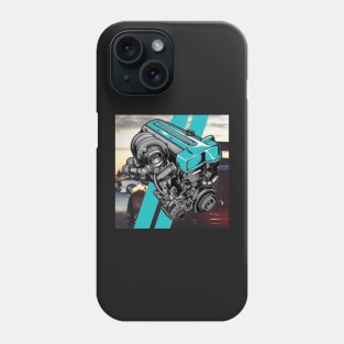 Mk4 Supra's 2JZ - GTE Phone Case