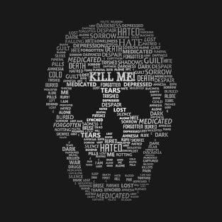 Skull t-shirt typography T-Shirt