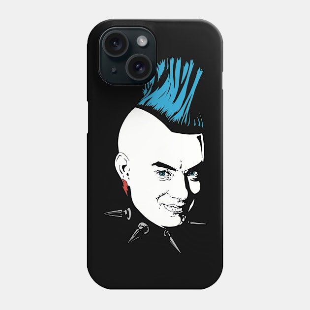 Punk Tom Hanks Phone Case by @johnnehill