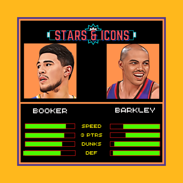 Sir Charles & Book - NBA Jam “Stars & Icons” Edition by M.I.M.P.