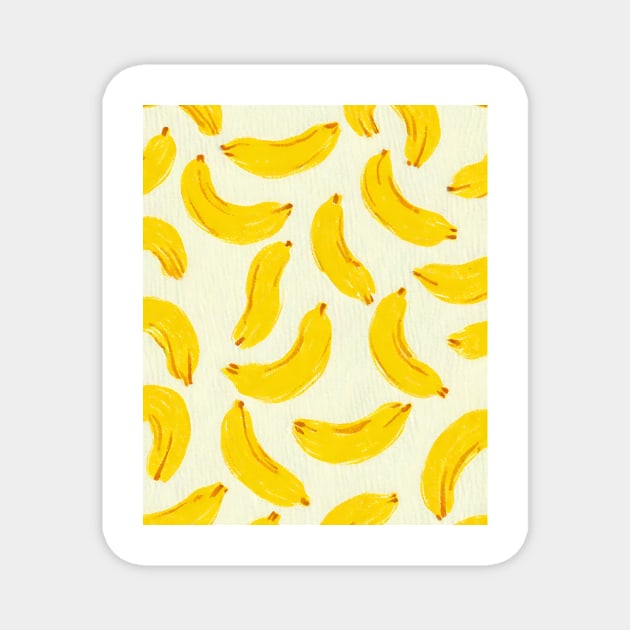 bananas patterns Magnet by abahanom