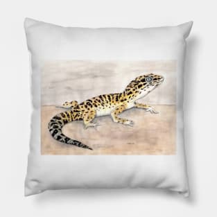 Power animal lizard Pillow