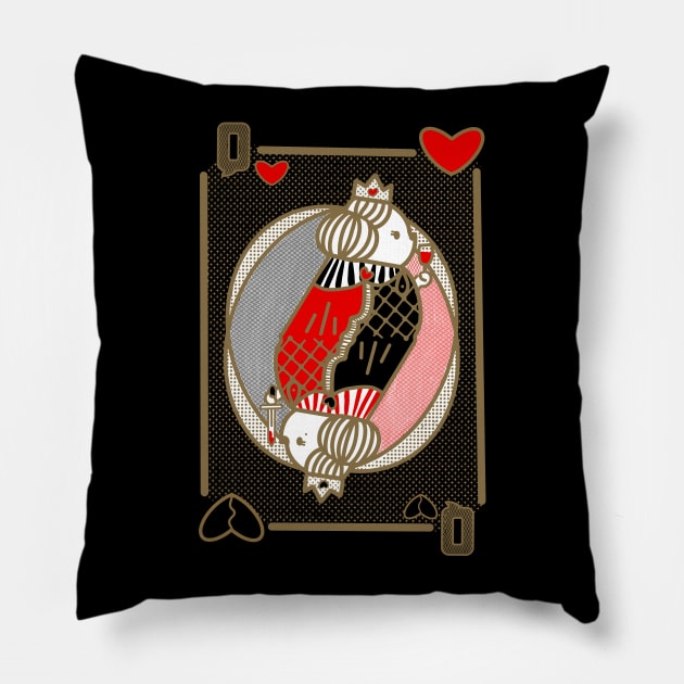 Heart & Dagger Pillow by Fluffymafi