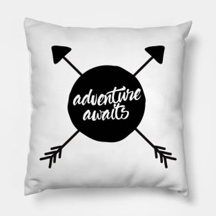 Adventure Awaits Pillow