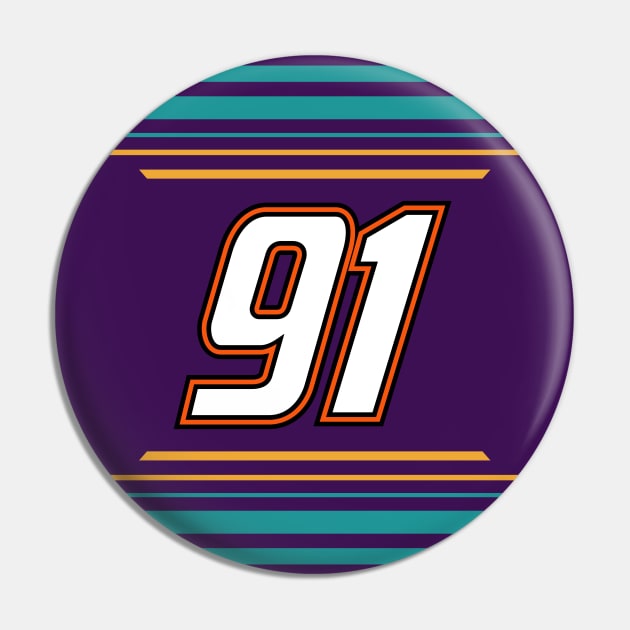 Kyle Weatherman #91 2024 NASCAR Design Pin by AR Designs 
