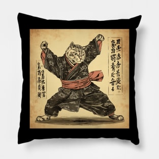 Edo cat Pillow