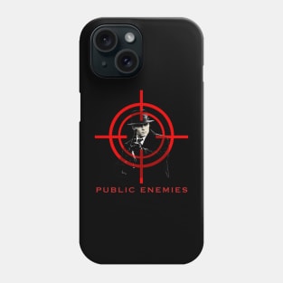 public enemies retro grunge Phone Case