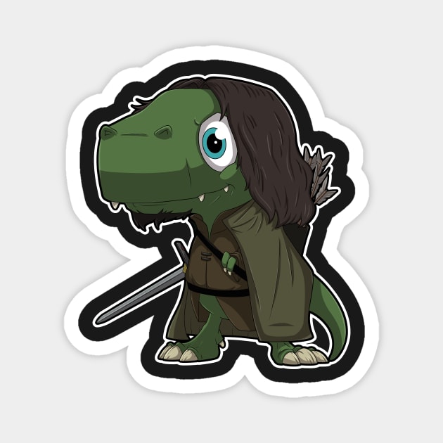 Dino Ranger Magnet by DinoTropolis