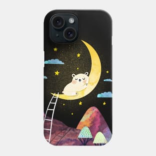 Goodnight little bear Phone Case