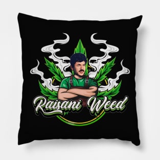 Raisani weed art #1 Pillow