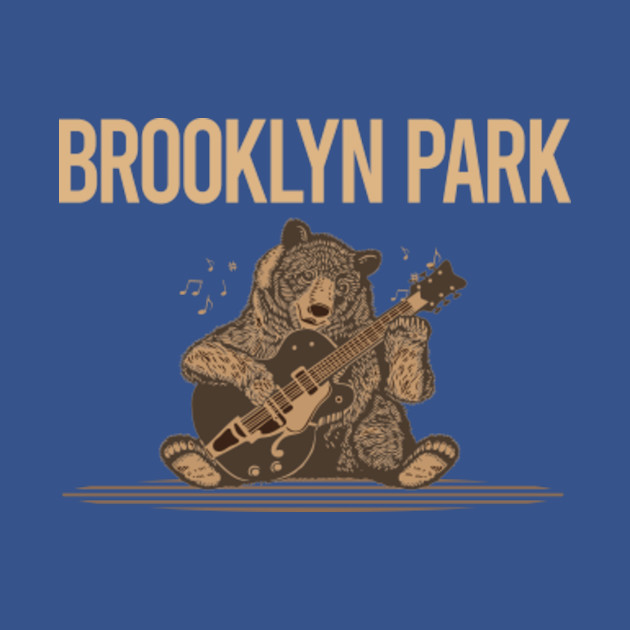 Discover Brown Bear Guitar Brooklyn Park - Brooklyn Park - T-Shirt