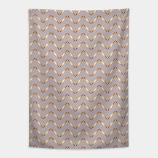 Cherry Blossom Gradient ZigZag Tapestry