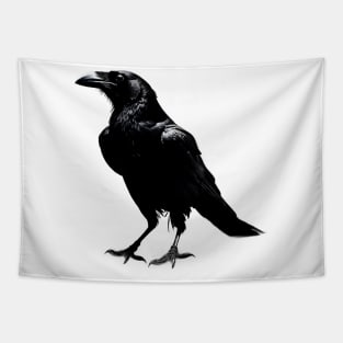 The black and shadowy Crow Tapestry