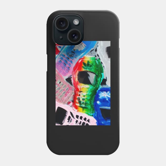 Recycled Mobile Phone cases - RASTAFARI Phone Case by synchroelectric