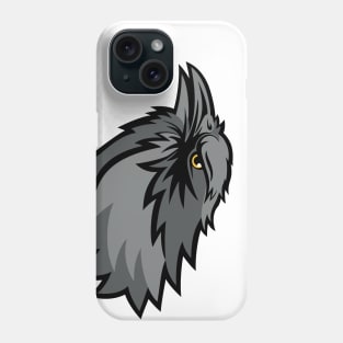 Fiery Raven Mascot Phone Case