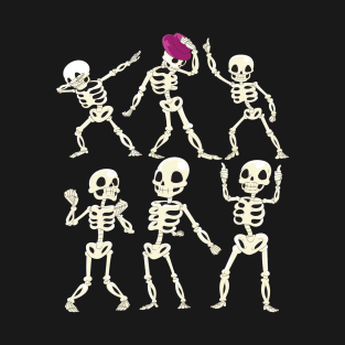 Halloween Skeleton Dancing T-Shirt