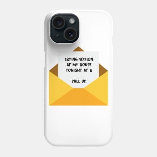 SHITTY MENTAL HEALTH MEMES Phone Case