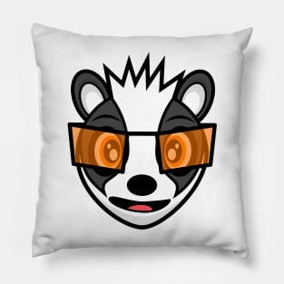 Happy Badger Æmber Pillow