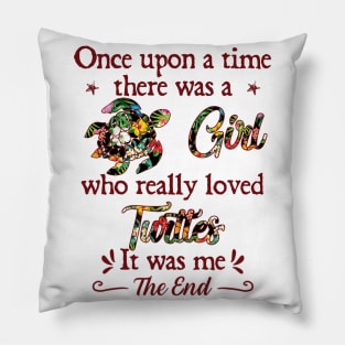 Once upon a time there was a girl Pillow