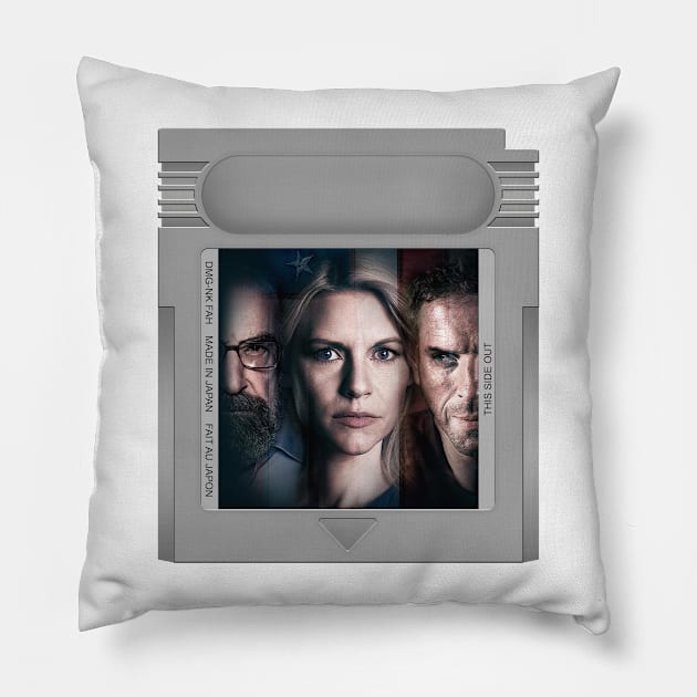 Homeland Game Cartridge Pillow by PopCarts