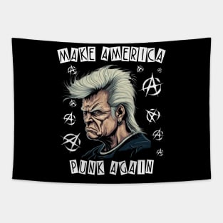 Make America Punk Again Trump Tapestry