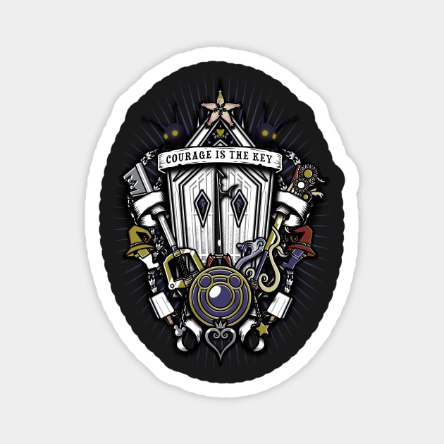 Kingdom Crest Magnet by Arinesart