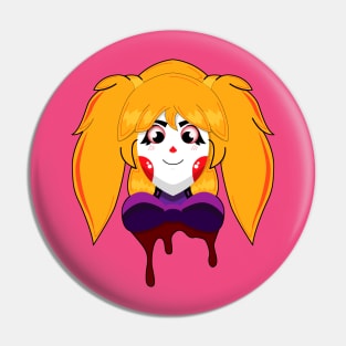 Killer Clown Girl Pin